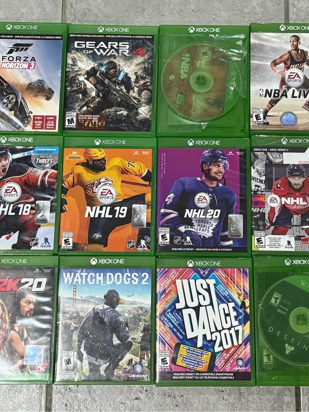 18 Xbox One Game Lot
